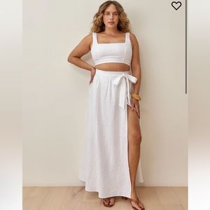 Reformation Palm Linen Set
